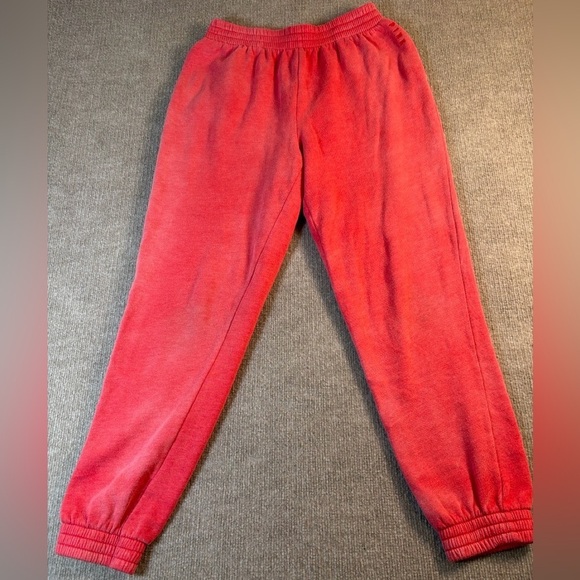 Victoria's Secret Pants - Victoria's Secret Red Joggers 1446
